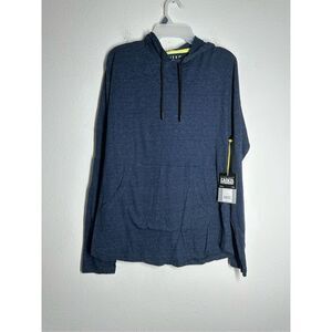 NWT Straight Faded Men’s Cotton Blend Bleu Activewear  Lightwear Hoodie Size S